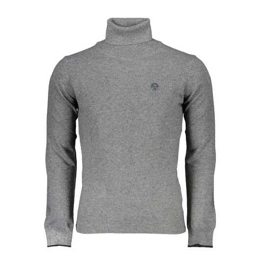 North Sails Grigio Poliammide Men Sweater - Sweaters