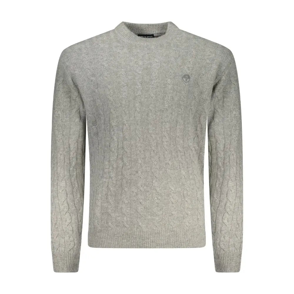 North Sails Grigio Poliammide Men Sweater - Sweaters