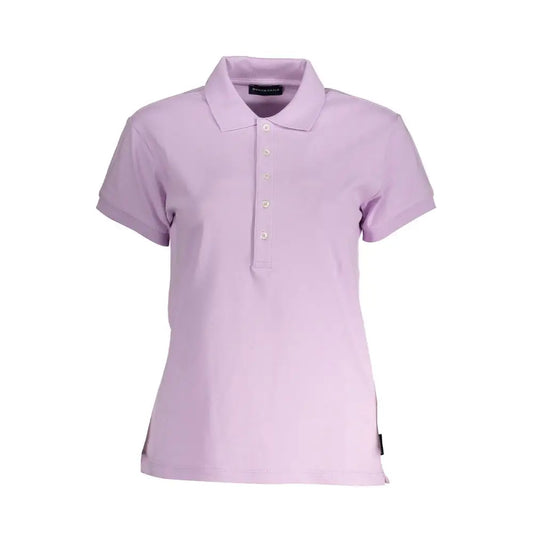 North Sails pink bomuld polo t-shirt fra outlet mærkevarer
