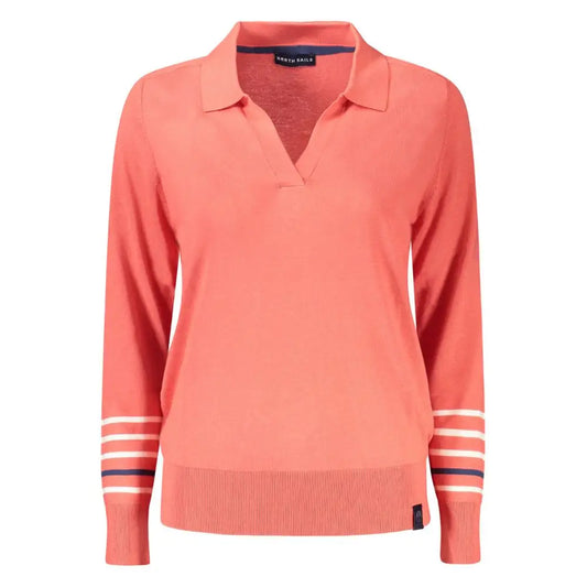 North Sails Pink Cotton Women Sweater - Sweaters
