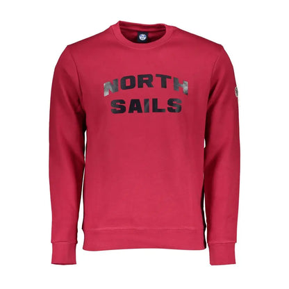 North Sails Red Cotton Men Sweater - S - Sweaters