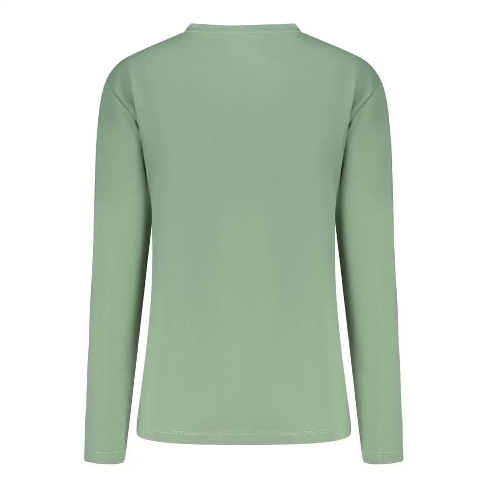 North sails verde cotton kvindet-shirt i blød salviegrøn