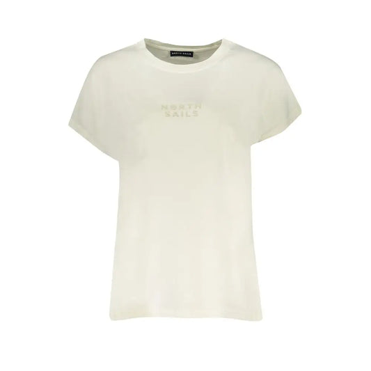 North Sails White Cotton Tops & T-Shirt - L - T-shirts