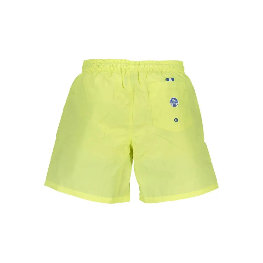 North Sails Yellow Polyester Swimwear