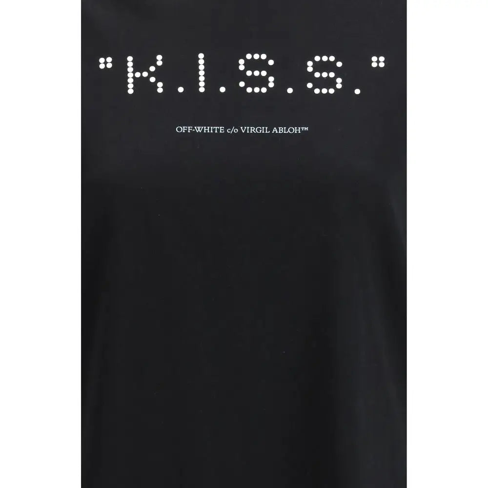 Off-White Black Cotton Sportswear - T-shirts