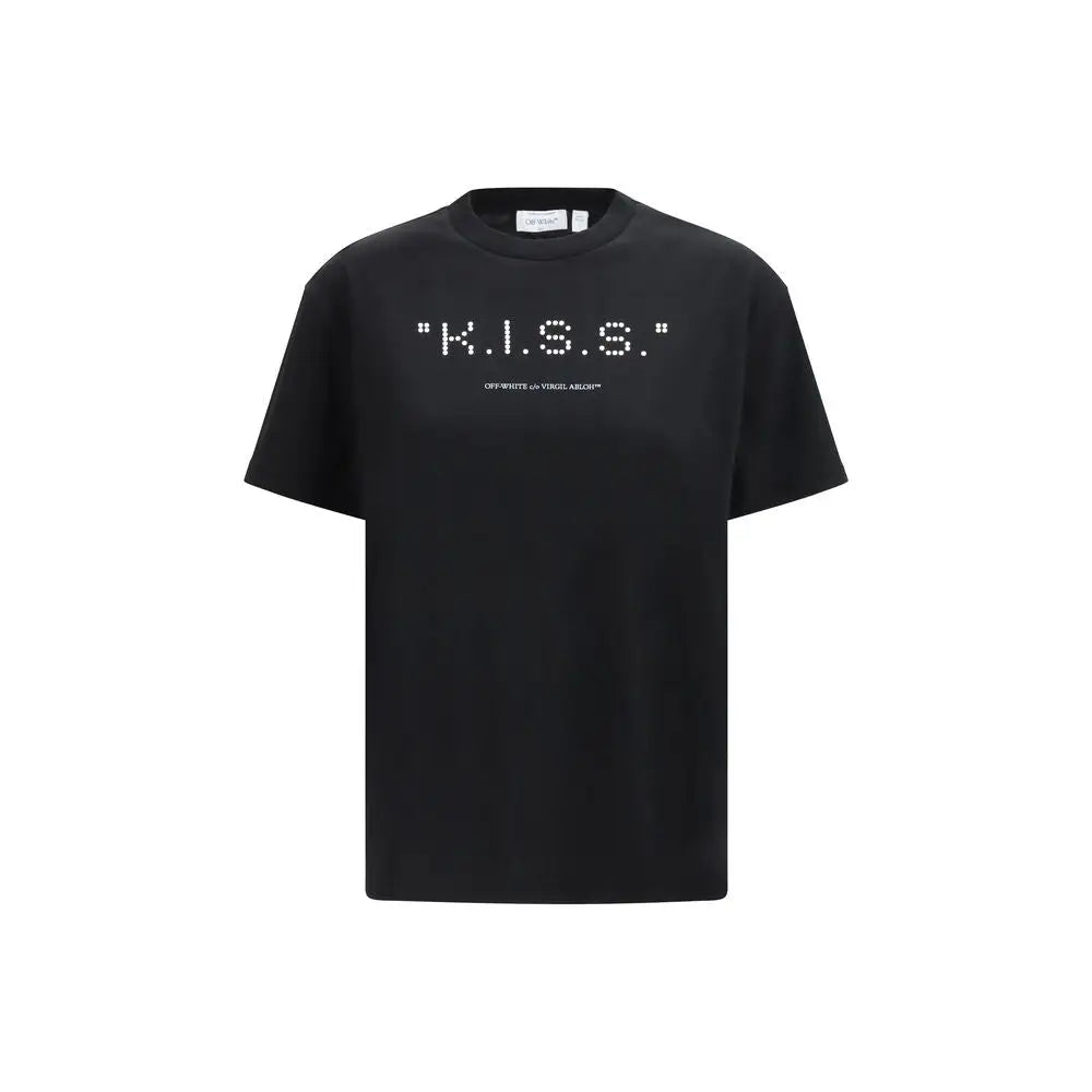 Off-White Black Cotton Sportswear - T-shirts