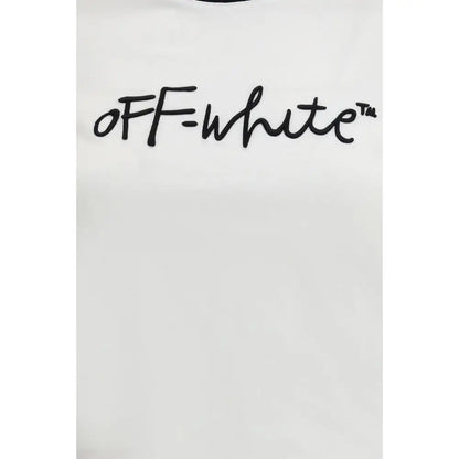 Off-White White Cotton Sportswear - T-shirts