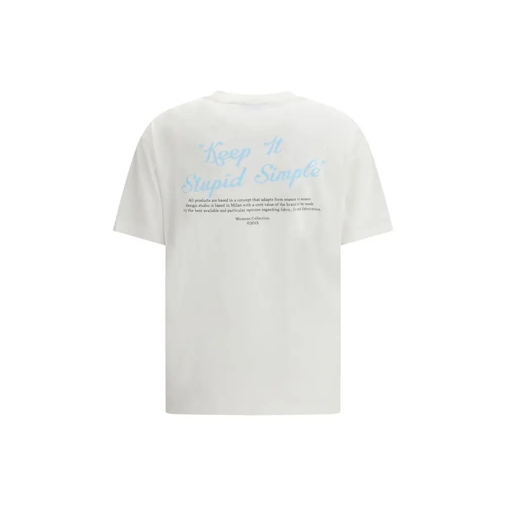 Off-White White Cotton Sportswear - T-shirts