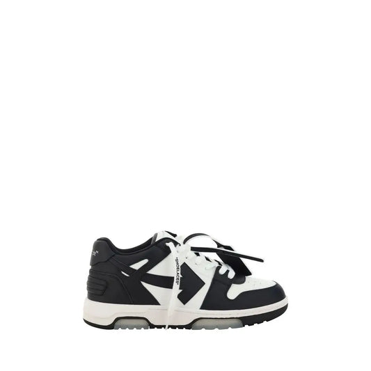Off white out of office sneakers med geometrisk design og transparent luftpolstring