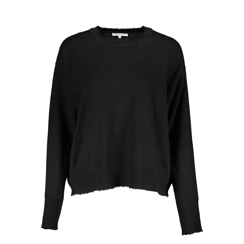 Patrizia Pepe Black Tessuto Women Sweater