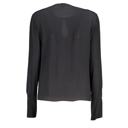 Patrizia Pepe Black Viscose Shirt
