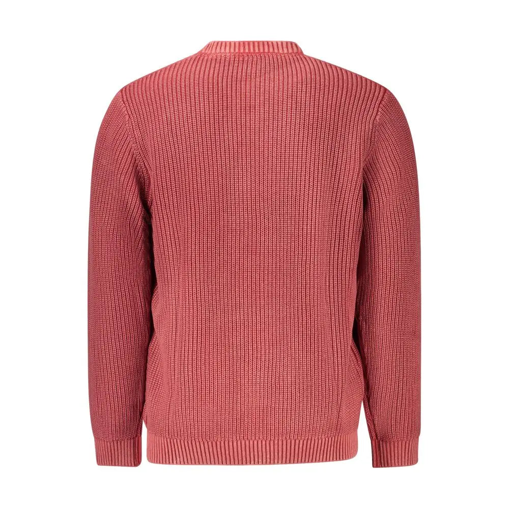 Pepe jeans dusty rose ribbed knit sweater, 100% originale brands