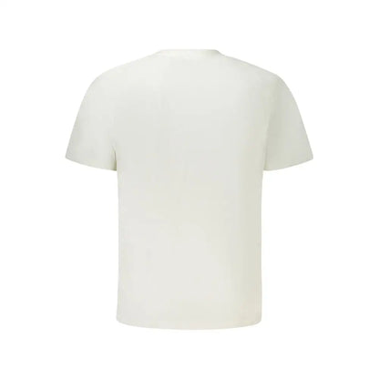 Pepe Jeans hvid bomuld herret-shirt i minimalistisk design