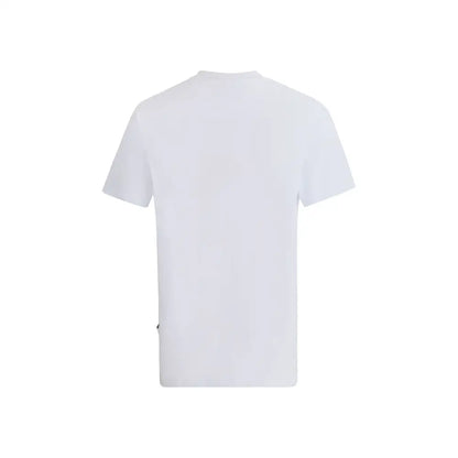 Philipp Plein white cotton t-shirt med kortærmet crew neck design