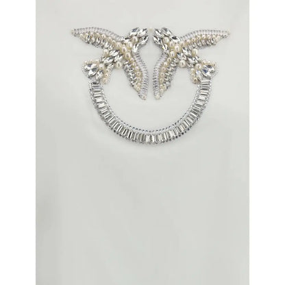 PINKO Embroidered logo T-Shirt - XS - T-shirts