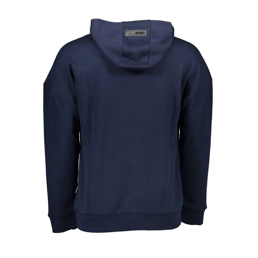 Plein Sport Blue Cotton Men Sweater - Sweaters