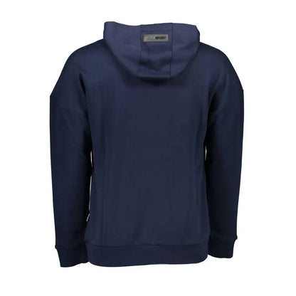 Plein Sport Blue Cotton Men Sweater - Sweaters