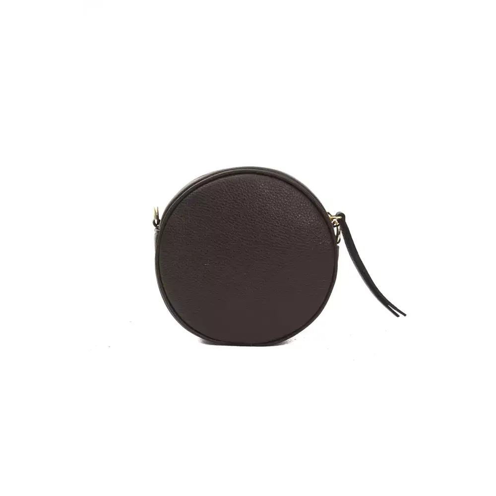 Pompei Donatella Brown Leather Women Crossbody - Crossbody tasker