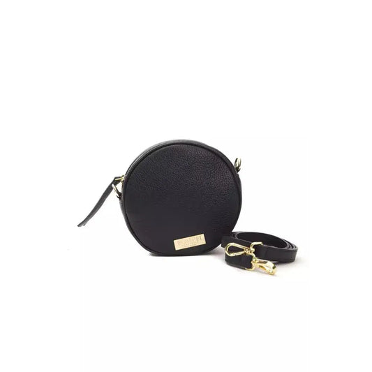 Pompei Donatella Gray Leather Women Crossbody