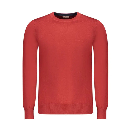 Rifle Red Wool Men Sweater