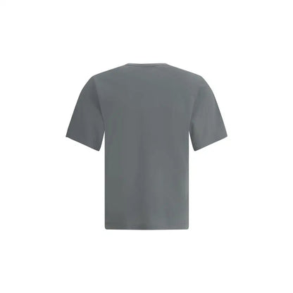Saint Laurent grå t-shirt, 100% originale outlet mærkevarer