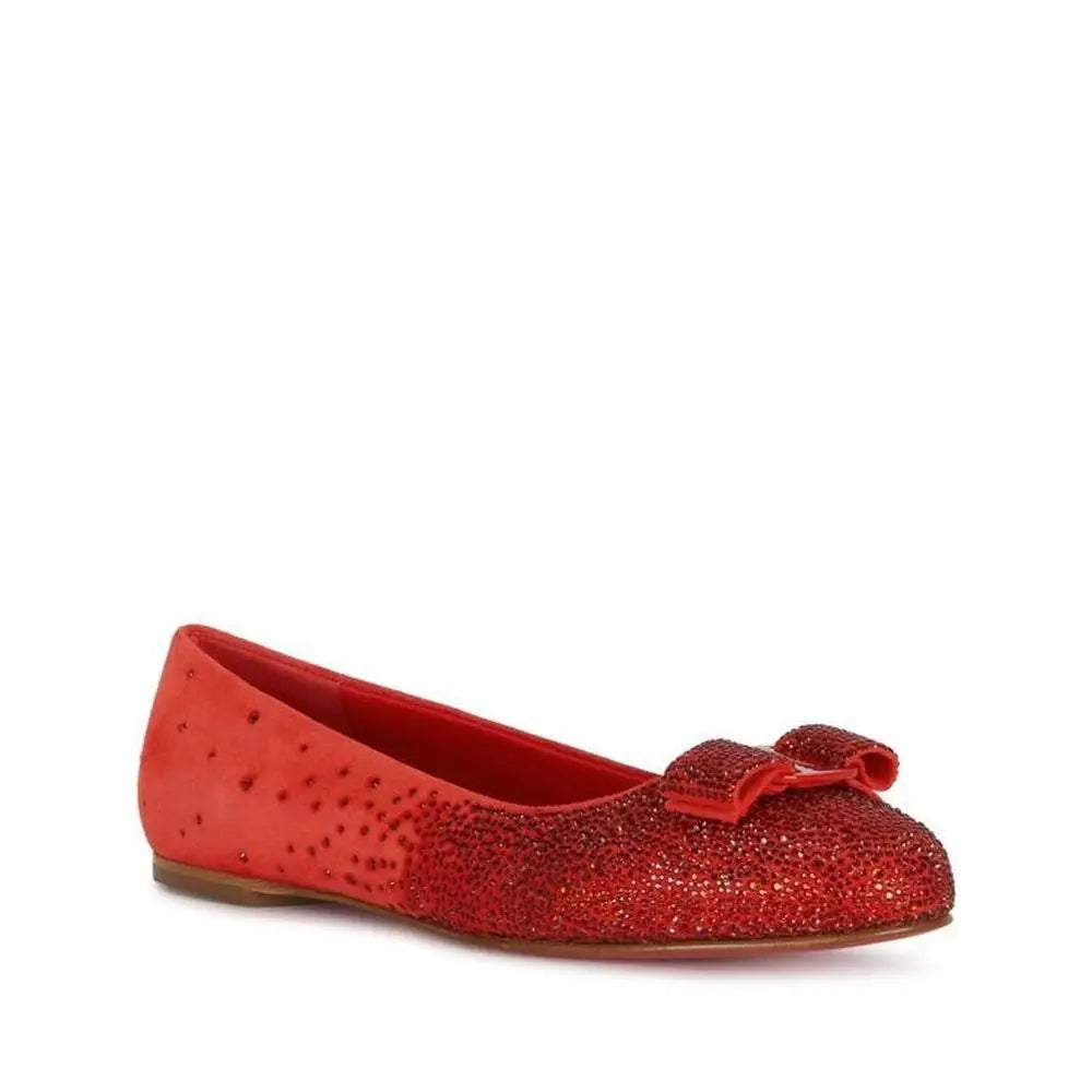 Salvatore Ferragamo Multicolor Calfskin Ballet Flats