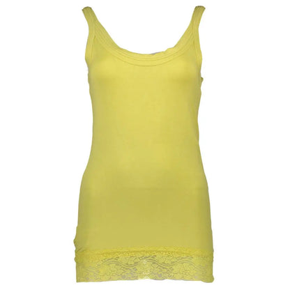 Silvian Heach Giallo Cotton Women T-Shirt - T-shirts