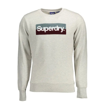 Superdry Grigio Cotton Men Sweatshirt - XXL