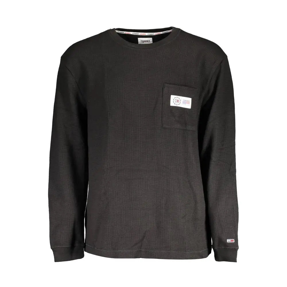 Tommy Hilfiger Black Cotton Men Sweater - S - Sweaters