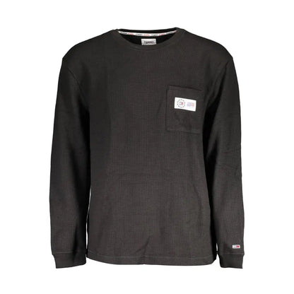 Tommy Hilfiger Black Cotton Men Sweater - S - Sweaters