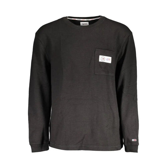 Tommy Hilfiger Black Cotton Men Sweater - S - Sweaters
