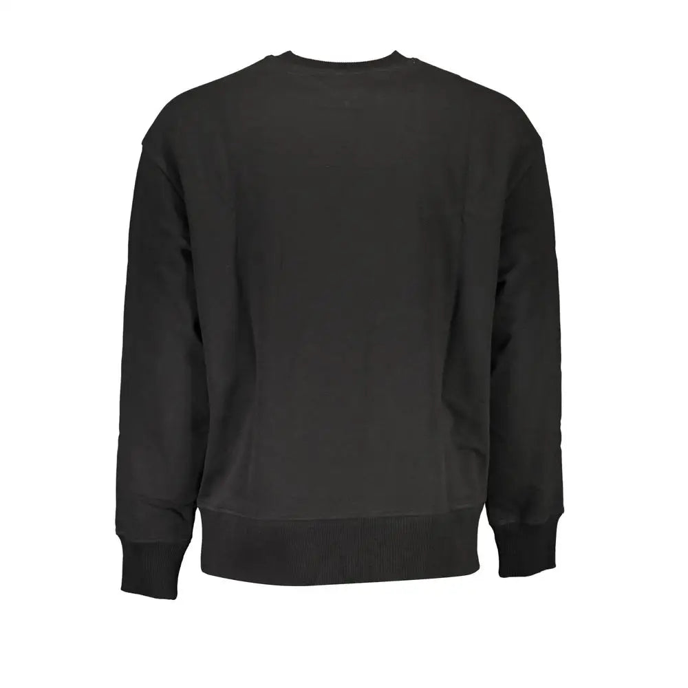 Tommy Hilfiger Black Cotton Men Sweater - XXL - Sweaters