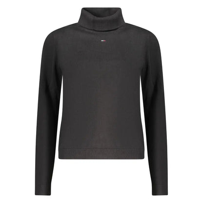 Tommy Hilfiger Black Cotton Women Sweater - Sweaters