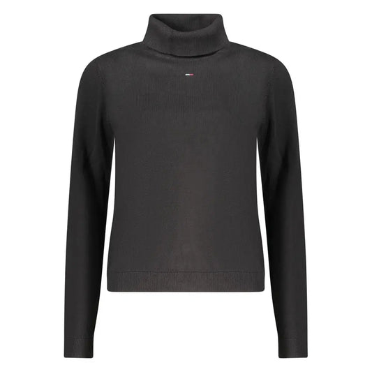 Tommy Hilfiger Black Cotton Women Sweater - Sweaters