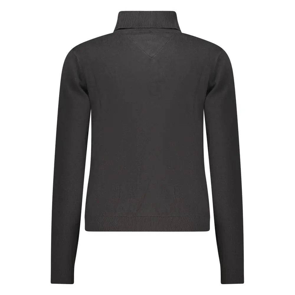 Tommy Hilfiger Black Cotton Women Sweater - Sweaters