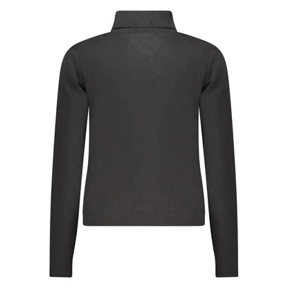 Tommy Hilfiger Black Cotton Women Sweater - Sweaters