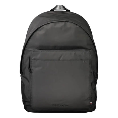 Tommy Hilfiger Black Polyester Backpack