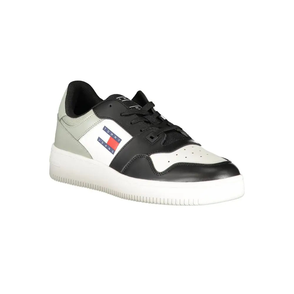 Tommy Hilfiger Black Polyester Sneakers - Sneakers