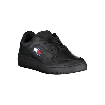 Tommy Hilfiger Black Polyester Sneakers - Sneakers