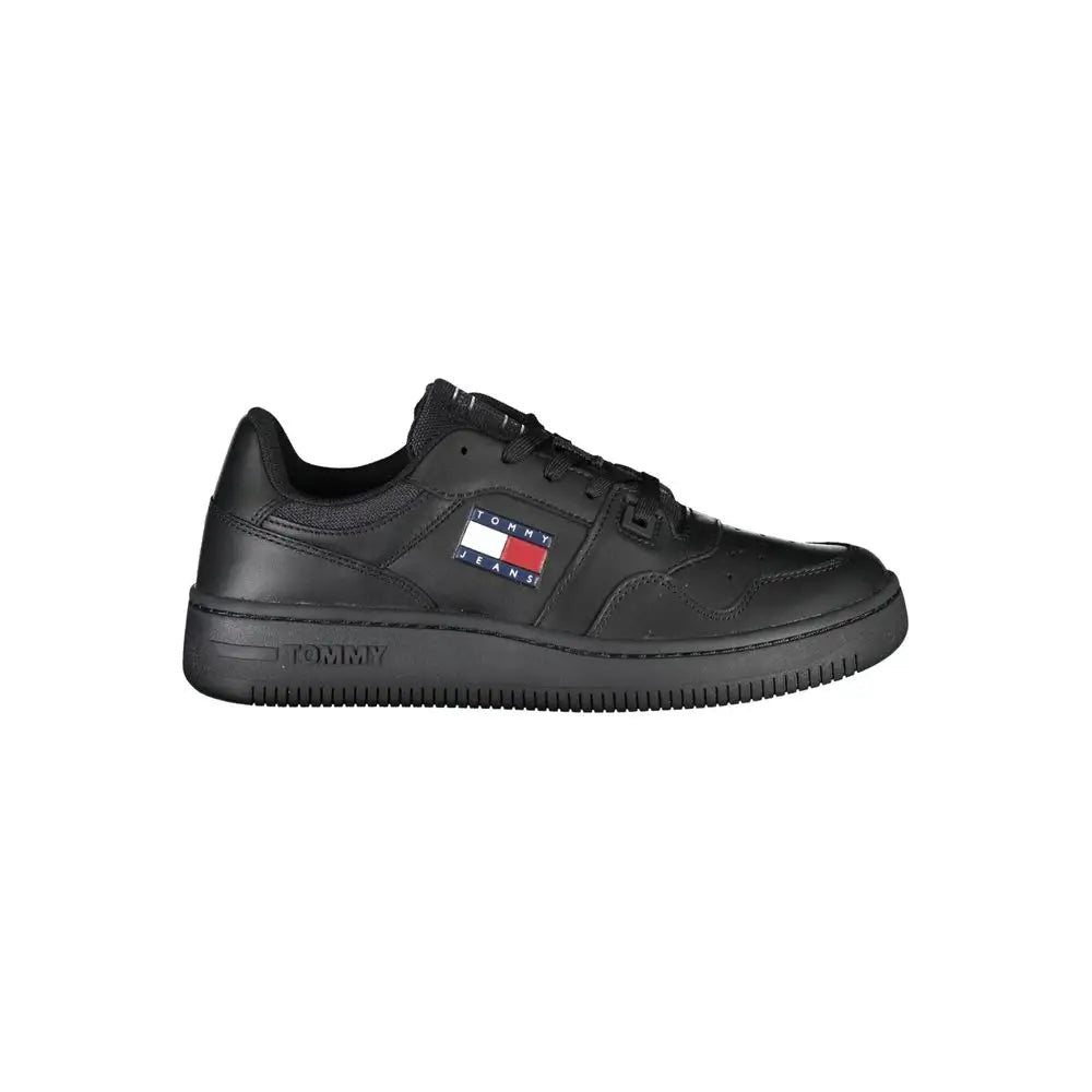 Tommy Hilfiger Black Polyester Sneakers - Sneakers