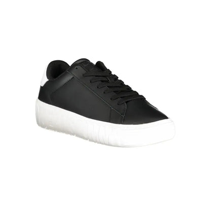 Tommy Hilfiger Black Polyethylene Men Sneakers - Sneakers