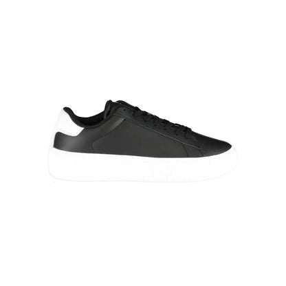Tommy Hilfiger Black Polyethylene Men Sneakers - Sneakers