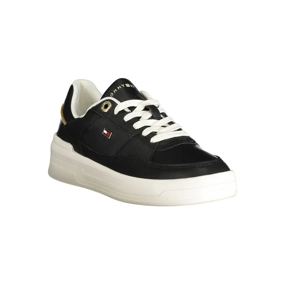 Tommy Hilfiger Black Polyethylene Women Sneakers - Sneakers
