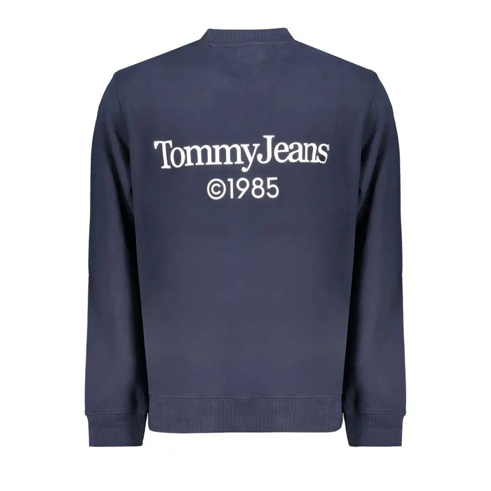 Tommy Hilfiger Blue Cotton Sweater - Sweaters