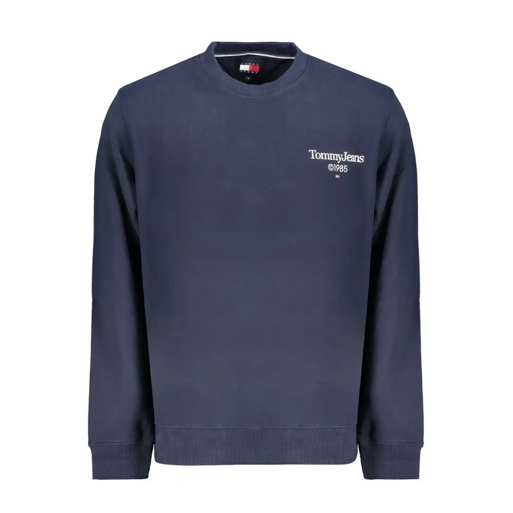 Tommy Hilfiger Blue Cotton Sweater - Sweaters