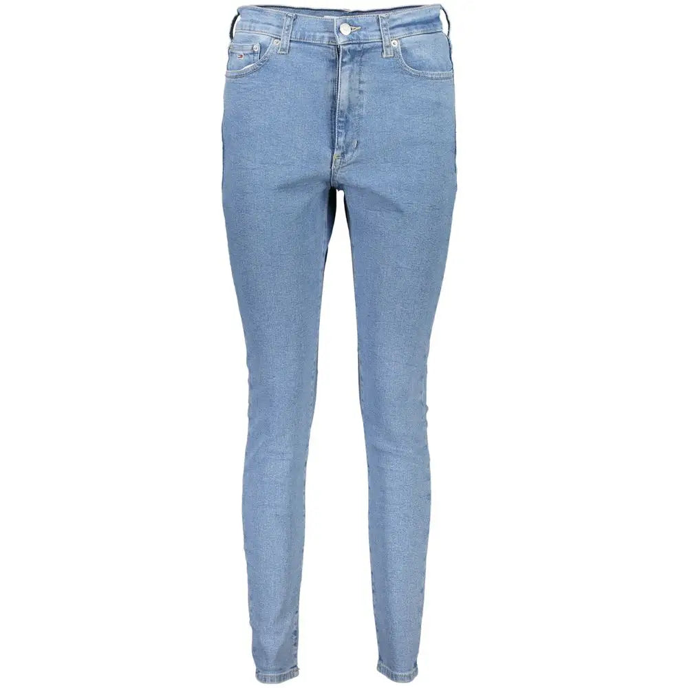 Tommy Hilfiger Blue Cotton Women Jeans - Jeans