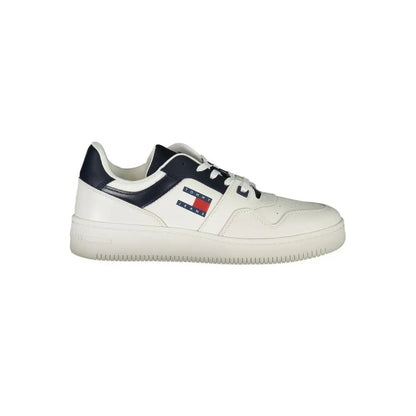 Tommy Hilfiger Blue Leather Men Sneakers - Sneakers