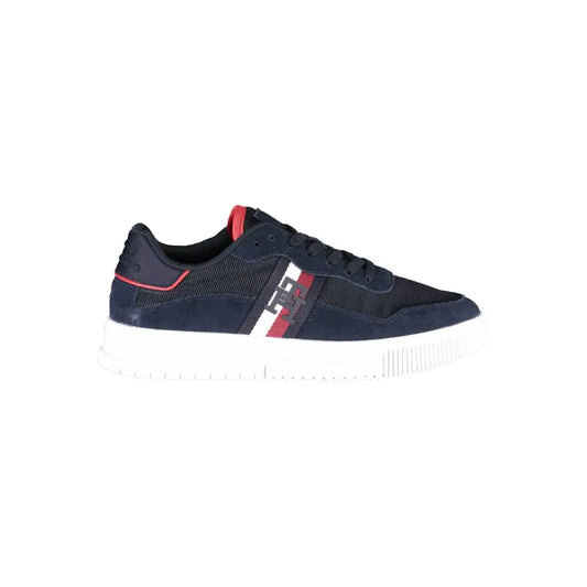Tommy Hilfiger Blue Polyester Men Sneakers - Sneakers