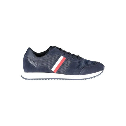 Tommy Hilfiger Blue Polyester Men Sneakers - 40 - Sneakers
