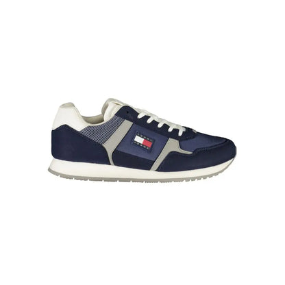 Tommy Hilfiger Blue Polyester Men Sneakers - Sneakers